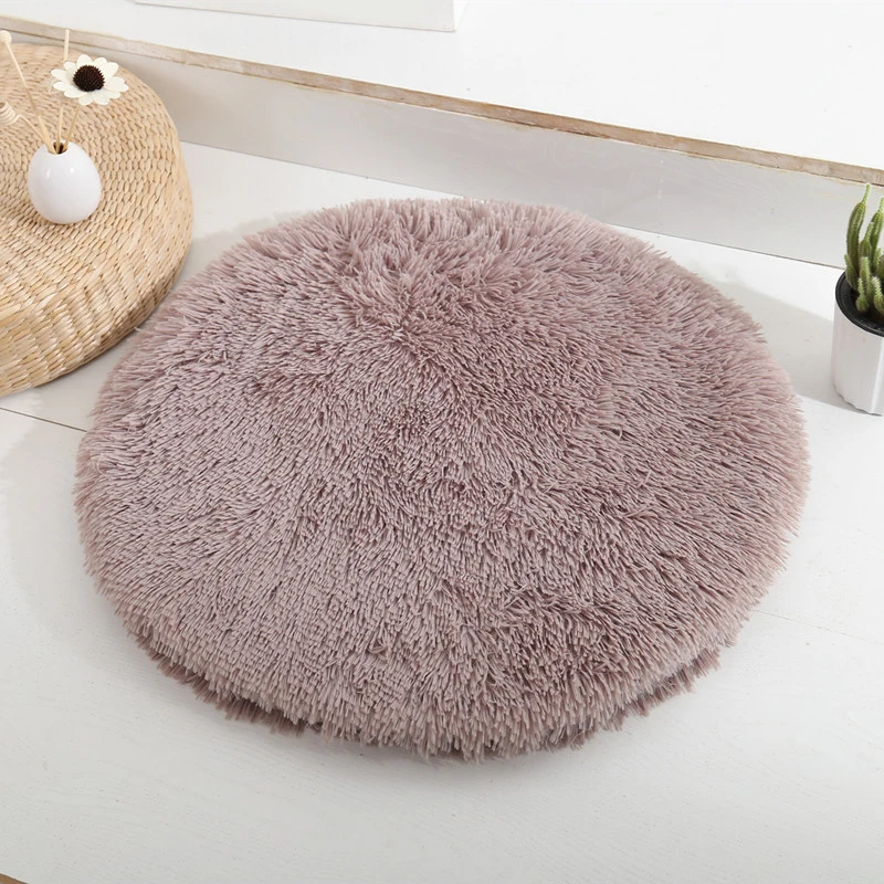 Plush Cat Bed Mats Round Pet Bed for Cats Small Dogs Soft Fleece Pet Sleeping Mat Kitten Puppy Nest Pet Cushion Cat Sleeping Bed Plush Cat Bed Mats Round Pet Bed for Cats Small Dogs Soft Fleece Pet Sleeping Mat Kitten Puppy Nest Pet Cushion Cat Sleeping Bed