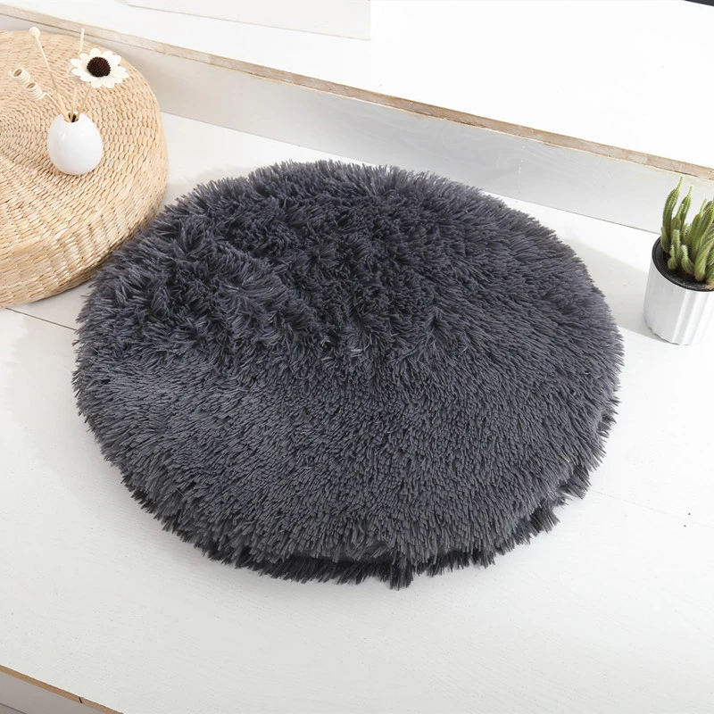 Plush Cat Bed Mats Round Pet Bed for Cats Small Dogs Soft Fleece Pet Sleeping Mat Kitten Puppy Nest Pet Cushion Cat Sleeping Bed Plush Cat Bed Mats Round Pet Bed for Cats Small Dogs Soft Fleece Pet Sleeping Mat Kitten Puppy Nest Pet Cushion Cat Sleeping Bed