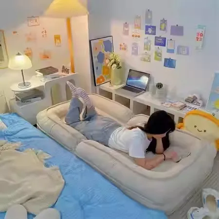 Lazy Folding Sofa Futon Tatami Mattress Human Dog Nest Lie Sleep Suitable for Balcony Bedroom Single Dual Use Sofa Bed Chair Mat