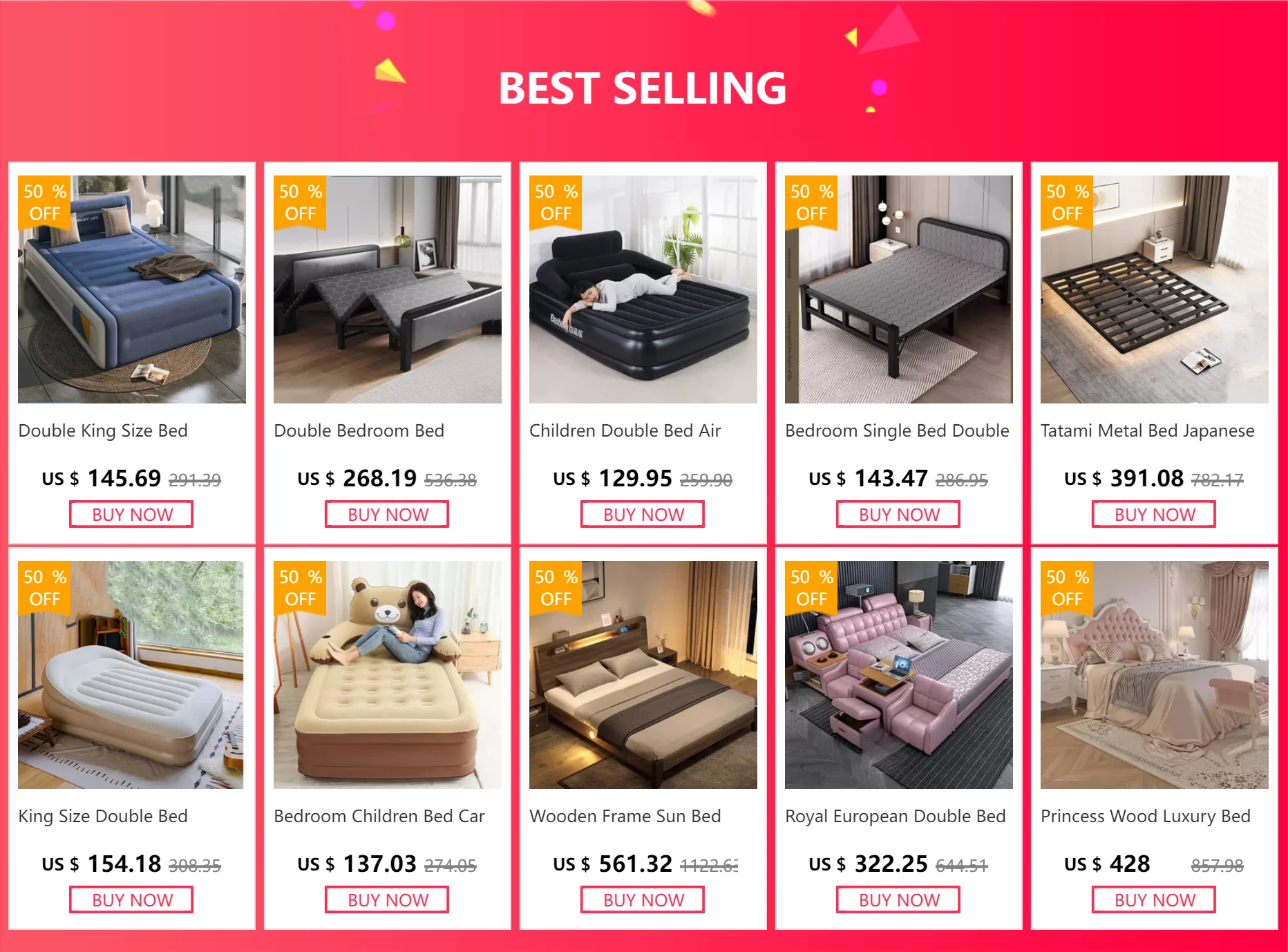 Double King Size Bed Inflatable Lazy Living Room Camp Princess Cheap Bed Frame Air Dog Safe Cama Individual Furniture For Room