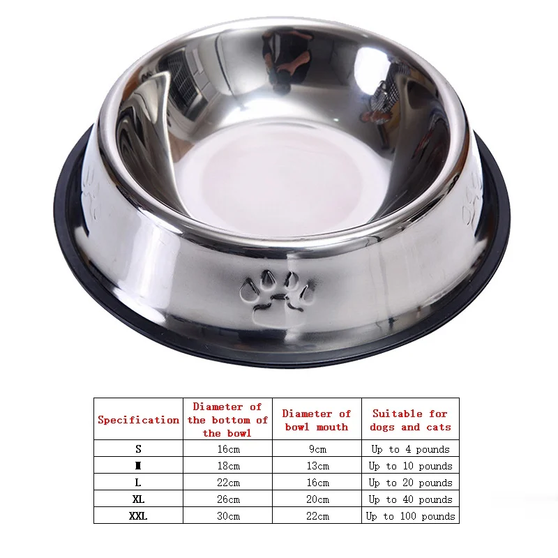 Stainless Steel Dog Bowl Anti-Gulping Slow Feeder Safe Washable Pet Food Water Bowl Small Medium Large Dog Slow Eating Stainless Steel Dog Bowl Anti-Gulping Slow Feeder Safe Washable Pet Food Water Bowl Small Medium Large Dog Slow Eating