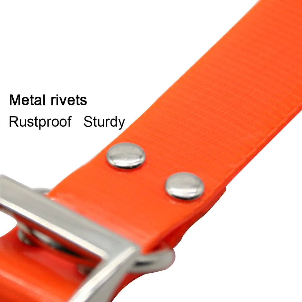 High Quality Large Dog Collar Adjustable TPU Durable Waterproof Pet Dog Collar For Puppy Strap Pure Color Dog Accessories
