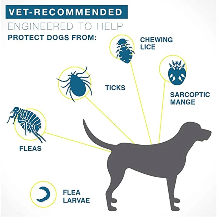 8 Month Flea Tick Collar For Dog Cat Adjustable Collar for Small Medium Large Dogs Pet Accessories Insect Mosquitoes Products