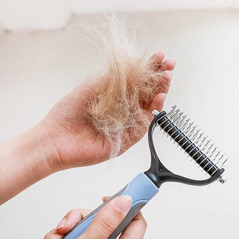 Professional Pet Deshedding Brush Dog Hair Remover Pet Fur Knot Cutter Puppy Cat Comb Brushes Dogs Grooming Shedding Supplies Professional Pet Deshedding Brush Dog Hair Remover Pet Fur Knot Cutter Puppy Cat Comb Brushes Dogs Grooming Shedding Supplies