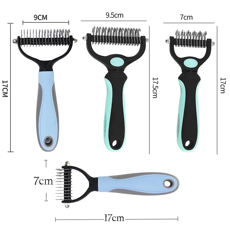 Professional Pet Deshedding Brush Dog Hair Remover Pet Fur Knot Cutter Puppy Cat Comb Brushes Dogs Grooming Shedding Supplies Professional Pet Deshedding Brush Dog Hair Remover Pet Fur Knot Cutter Puppy Cat Comb Brushes Dogs Grooming Shedding Supplies