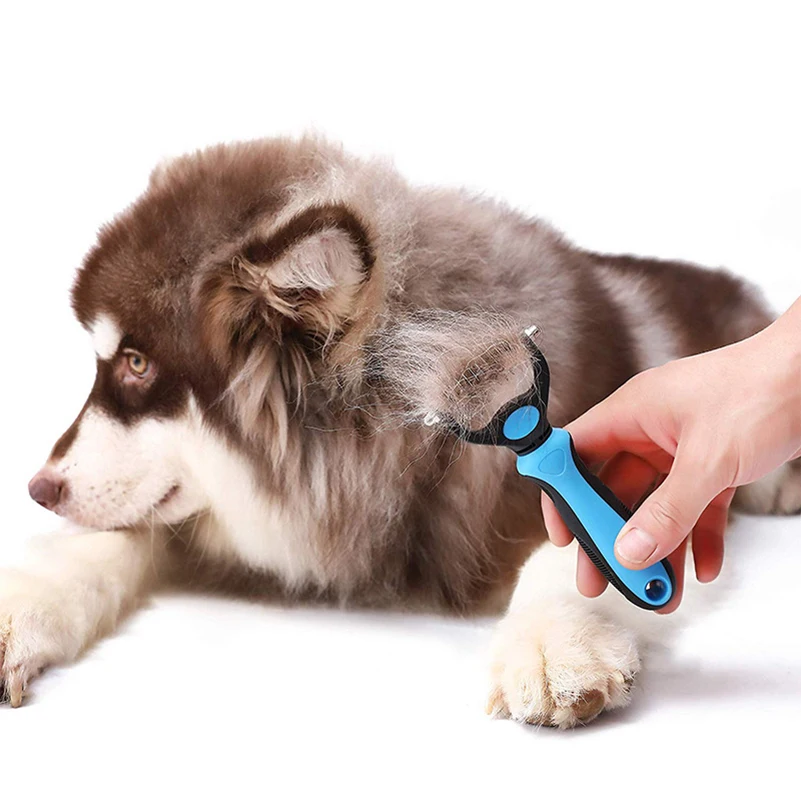Professional Pet Deshedding Brush Dog Hair Remover Pet Fur Knot Cutter Puppy Cat Comb Brushes Dogs Grooming Shedding Supplies Professional Pet Deshedding Brush Dog Hair Remover Pet Fur Knot Cutter Puppy Cat Comb Brushes Dogs Grooming Shedding Supplies