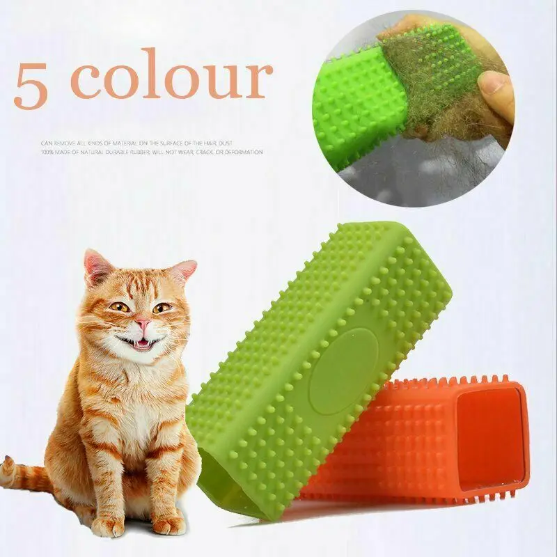 Silicone Pet Hair Removal Brush Cat Grooming Tool Cleaner Brush Comb Cube Cat DogHair Shedding Trimming Massage Pet Silicone Pet Hair Removal Brush Cat Grooming Tool Cleaner Brush Comb Cube Cat DogHair Shedding Trimming Massage Pet