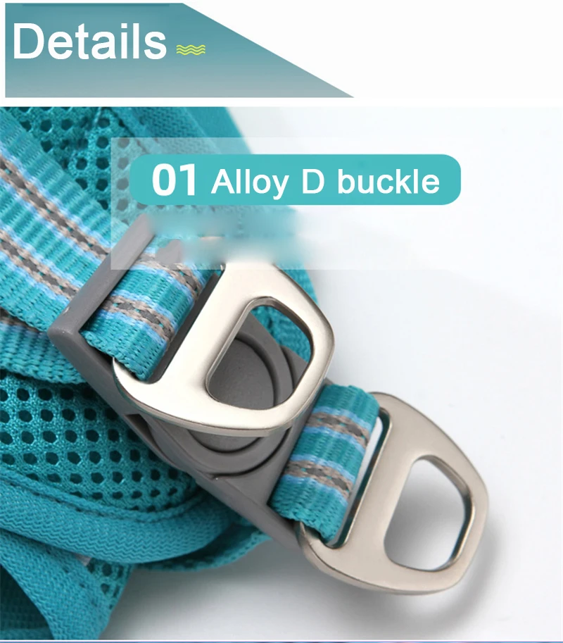 Dog Harness Vest Adjustable Pet Walking Lead Leash Puppy Cat Collars Harness for Small Medium Dog Pet Harness Accessories