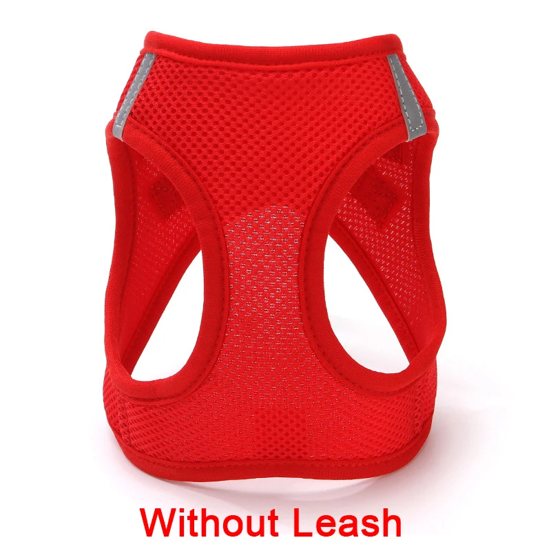 Dog Harness Vest Adjustable Pet Walking Lead Leash Puppy Cat Collars Harness for Small Medium Dog Pet Harness Accessories