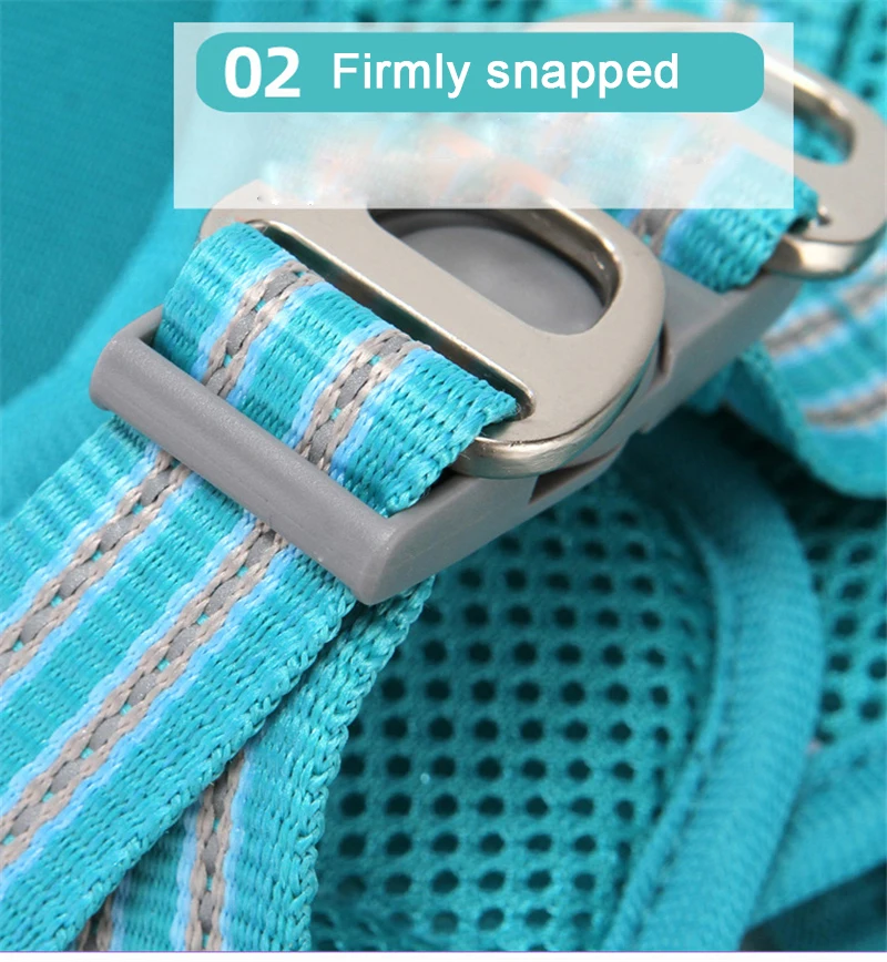 Dog Harness Vest Adjustable Pet Walking Lead Leash Puppy Cat Collars Harness for Small Medium Dog Pet Harness Accessories