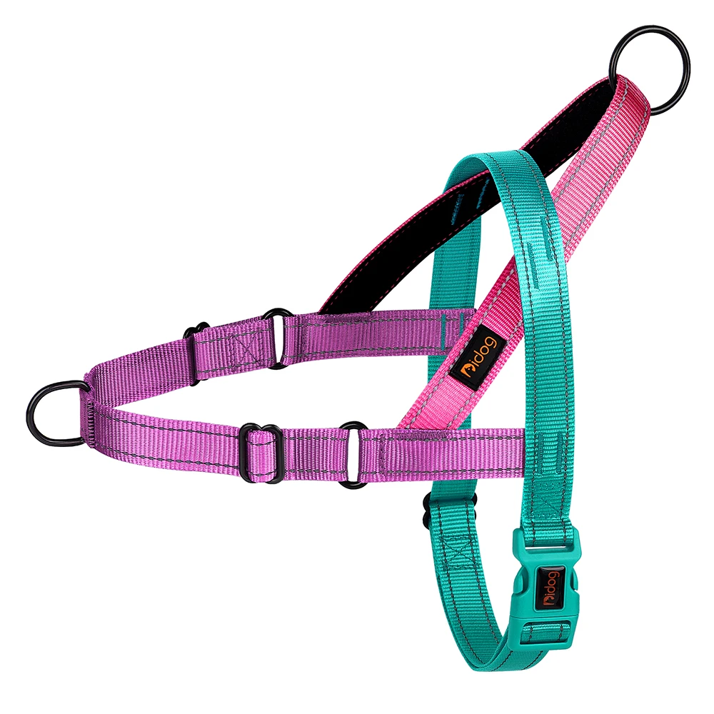 Reflective Nylon Dog Harness Adjustable Pet Dogs Training Harnesses No Pull Pet Pug Pitbull Walking Vest For Small Large Dogs Reflective Nylon Dog Harness Adjustable Pet Dogs Training Harnesses No Pull Pet Pug Pitbull Walking Vest For Small Large Dogs