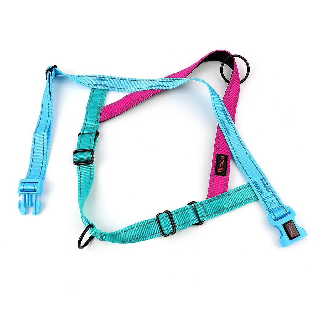 Reflective Nylon Dog Harness Adjustable Pet Dogs Training Harnesses No Pull Pet Pug Pitbull Walking Vest For Small Large Dogs Reflective Nylon Dog Harness Adjustable Pet Dogs Training Harnesses No Pull Pet Pug Pitbull Walking Vest For Small Large Dogs