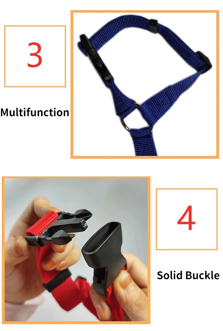 Solid Color Two-in-one Pet Car Seat Belt Nylon Lead Leash Backseat Safety Belt Adjustable Dogs Harness Collar Pet Accessories Solid Color Two-in-one Pet Car Seat Belt Nylon Lead Leash Backseat Safety Belt Adjustable Dogs Harness Collar Pet Accessories