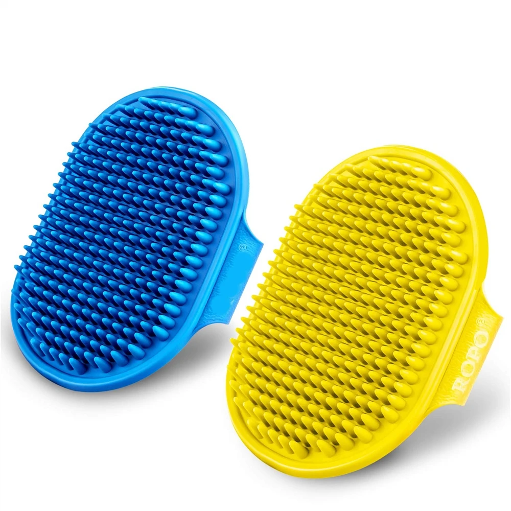 Dog Grooming Brush, Pet Shampoo Bath Brushes with Adjustable Handle for Massage Shedding Long Short Haired Dog Cat Pet Dog Grooming Brush, Pet Shampoo Bath Brushes with Adjustable Handle for Massage Shedding Long Short Haired Dog Cat Pet