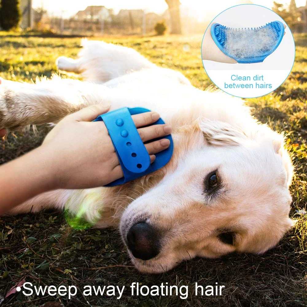 Dog Grooming Brush, Pet Shampoo Bath Brushes with Adjustable Handle for Massage Shedding Long Short Haired Dog Cat Pet Dog Grooming Brush, Pet Shampoo Bath Brushes with Adjustable Handle for Massage Shedding Long Short Haired Dog Cat Pet