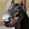 Adjustable Dog Muzzle Soft Silicone Breathable Strong Basket Anti-Biting Dog Mouth Cover for Small Medium Large X-Large Dogs