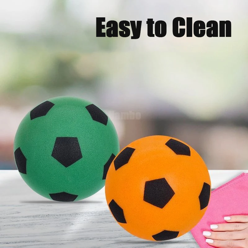 Silent Soccer Ball Size 5 Indoor Silent Foam Football Size 3 Mute Bouncing Ball Air Bounce Silent Basketball Ball Silent Ball