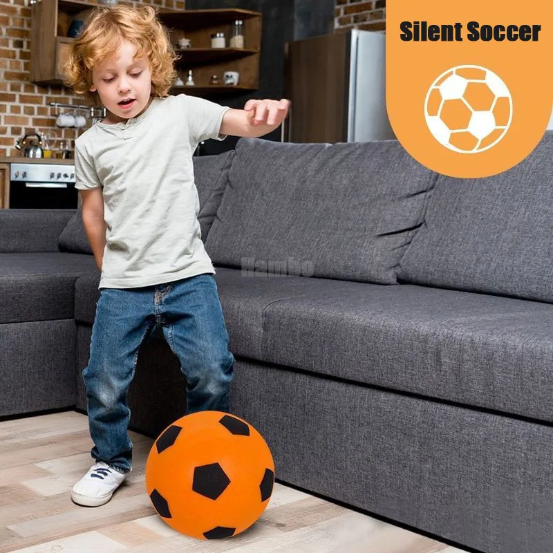 Silent Soccer Ball Size 5 Indoor Silent Foam Football Size 3 Mute Bouncing Ball Air Bounce Silent Basketball Ball Silent Ball