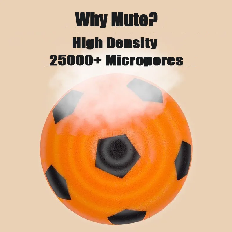 Silent Soccer Ball Size 5 Indoor Silent Foam Football Size 3 Mute Bouncing Ball Air Bounce Silent Basketball Ball Silent Ball