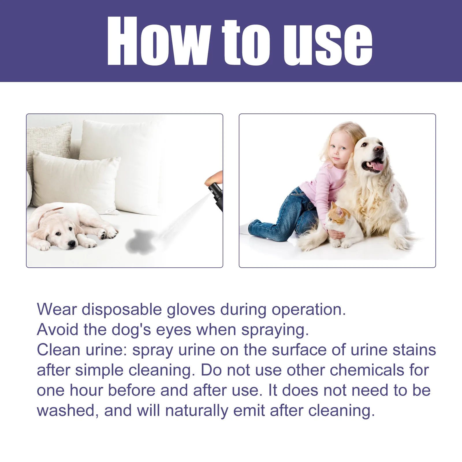 Dog Deodorizing Spray Natural Fresh Cat Body Smell Removal Mouth Odor Eliminating Urine Smell Long-Lasting Pet Deodorant Liquid