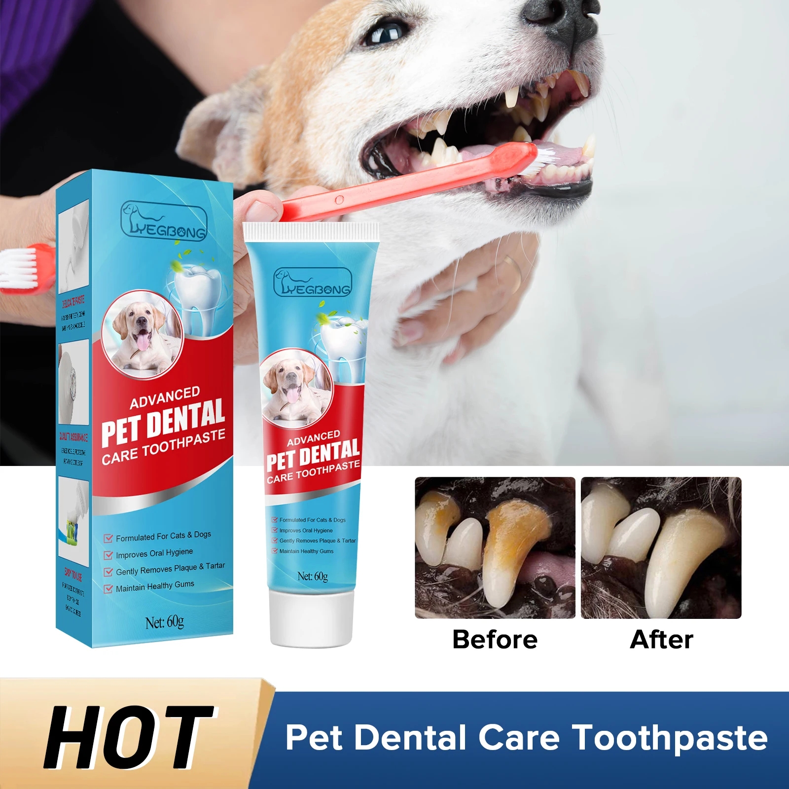 Pet Oral Care Toothpaste Dog Fresh Breath Mouth Deodorant Tartar Plaque Cleaning Prevent Teeth Calculus Cats Edible Toothpaste Pet Oral Care Toothpaste Dog Fresh Breath Mouth Deodorant Tartar Plaque Cleaning Prevent Teeth Calculus Cats Edible Toothpaste