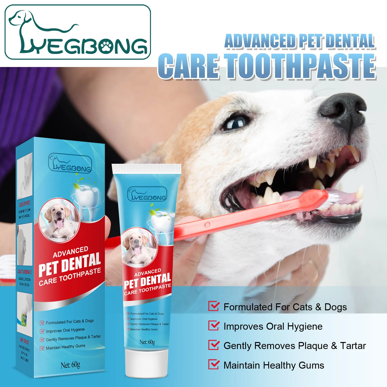 Pet Oral Care Toothpaste Dog Fresh Breath Mouth Deodorant Tartar Plaque Cleaning Prevent Teeth Calculus Cats Edible Toothpaste Pet Oral Care Toothpaste Dog Fresh Breath Mouth Deodorant Tartar Plaque Cleaning Prevent Teeth Calculus Cats Edible Toothpaste